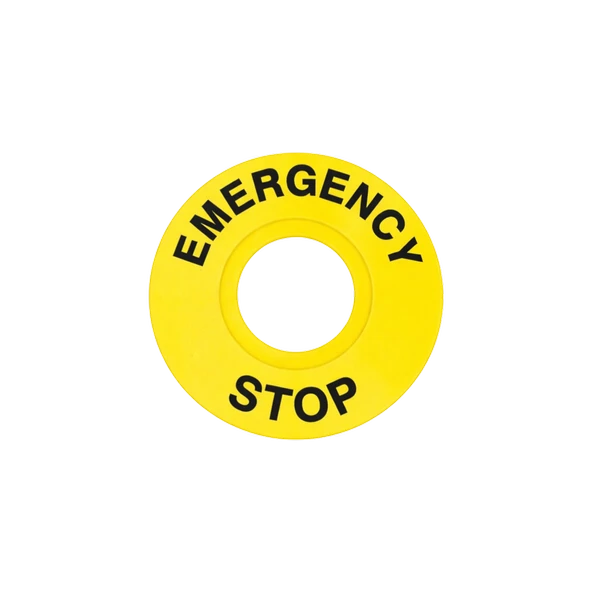Gwest FD/60 60mm Acil Stop Etiketi 100 Adet ürün görseli 1