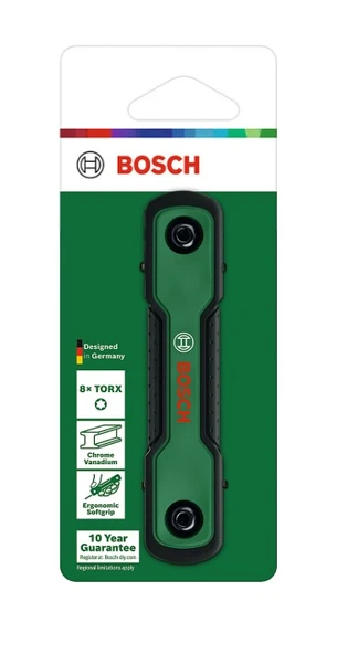 BOSCH 8'İ 1 ARADA KATLANIR TORX ANAHTAR SETİ - Resim 2