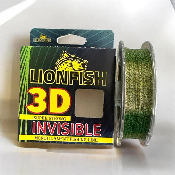 Lionfish 3D Benekli İnvisible 160 Mt Misina  0,35mm ürün görseli 1