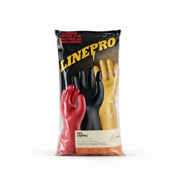 DPL Linepro 36 kV Elektrikçi Eldiveni Class 4 ürün görseli 1