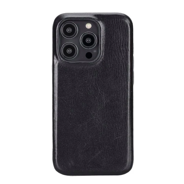 Apple iPhone 15 Pro Uyumlu Deri Arka Kapak ROCK RST1 ürün görseli 1