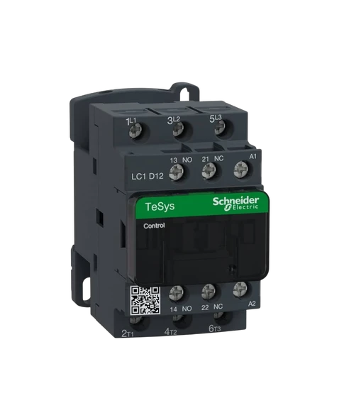 Schneider LC1D12M7 Kontaktör TeSys 12A 5,5kW 220V AC ürün görseli 1