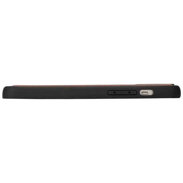 Apple iPhone 15 Plus Uyumlu Deri Arka Kapak RST2EF - Resim 5