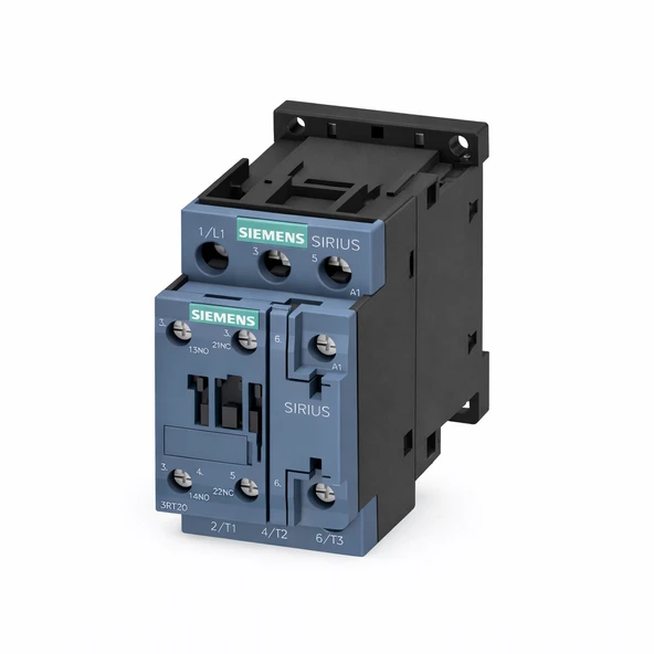 Siemens 3RT2026-1AP00 Sirius Kontaktör 25A 230V AC 11kW ürün görseli 1