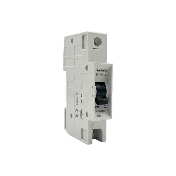 Siemens 5SQ2170-2YA16 C16 16A 1P 3kA Otomatik Sigorta (MCB) ürün görseli 1