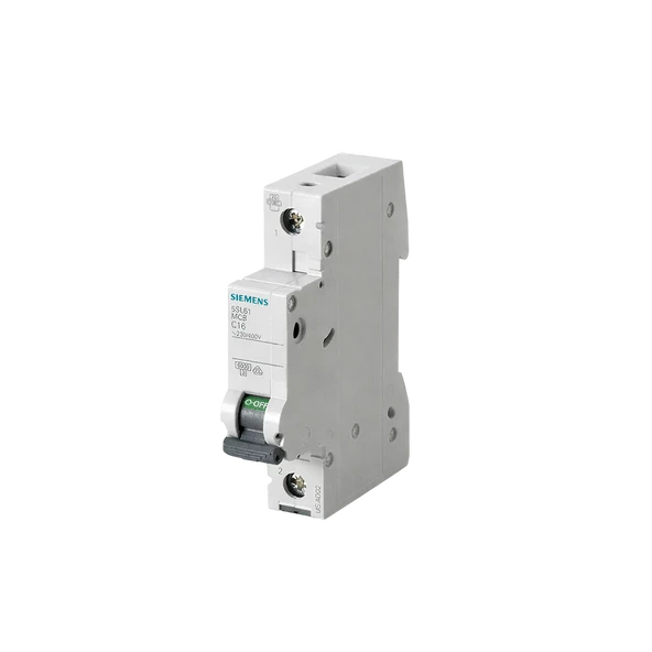 Siemens 5SL6116-7YA Otomatik Sigorta 16A C Tipi 1 Faz 6kA ürün görseli 1