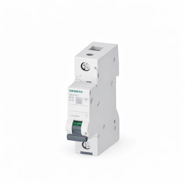Siemens 5SL6110-7YA Otomatik Sigorta 10A C Tipi 1 Faz 6kA ürün görseli 1