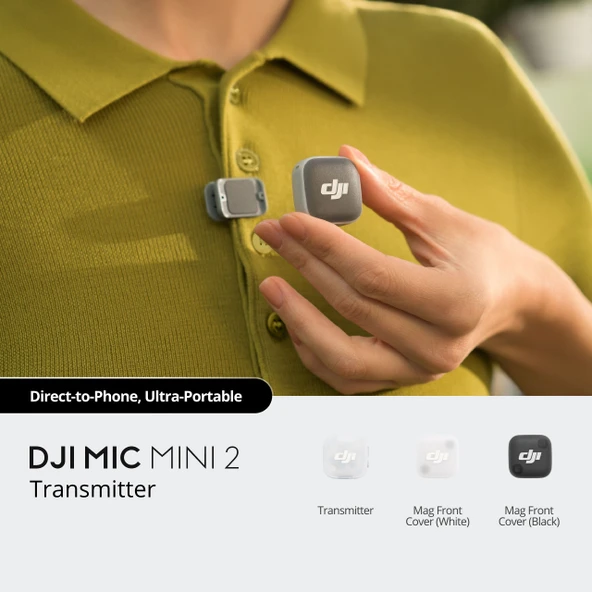 DJI Mic Mini 2 Transmitter - Resim 2