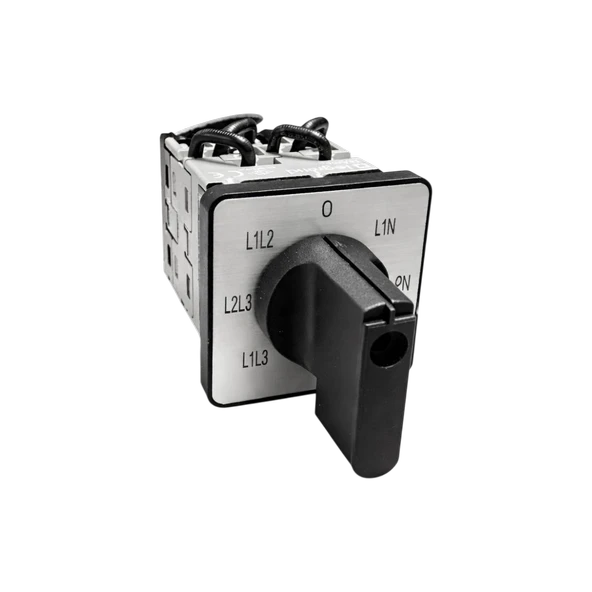 Legrand 629010 10A Voltmetre Komütatörü 7 Pozisyonlu Faz Seçici Şalter ürün görseli 1