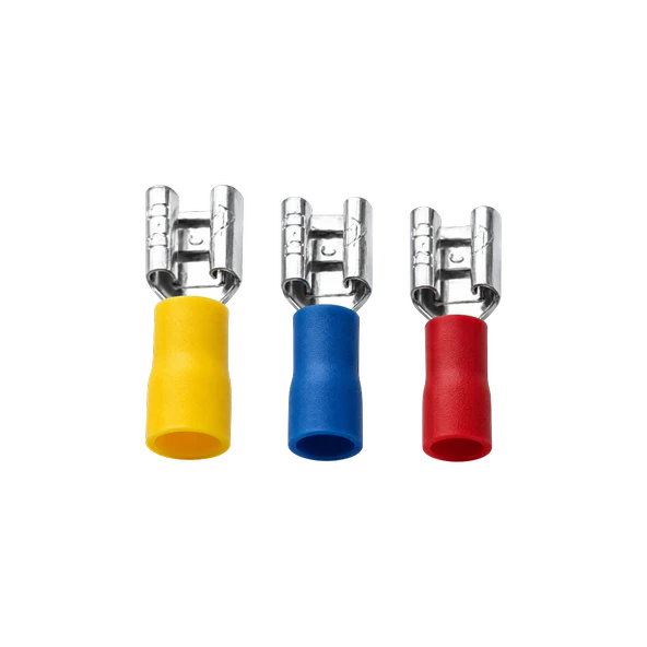 Tügen 0.5 - 1.5 mm² 0.8 x 2.8 İzoleli Ekstra Yüksüklü Faston Kablo Ucu 200 Adet ürün görseli 1