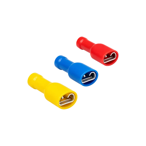 Tügen 0.5 - 1.5 mm² 0.5 x 2.8 Full İzoleli Ekstra Yüksüklü Faston Kablo Ucu 200 Adet ürün görseli 1