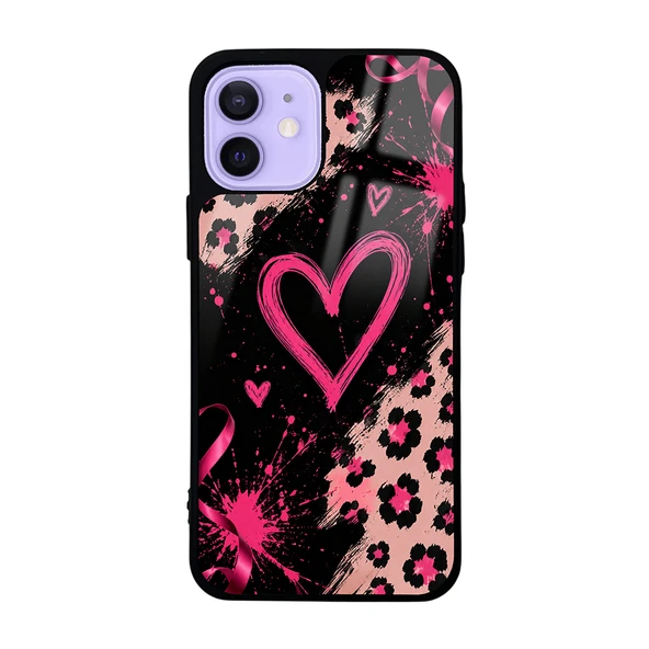 Apple iPhone 12 Kılıf Kamera Korumalı Desenli Luxury Portrait Painting Lusi Kapak ürün görseli 1