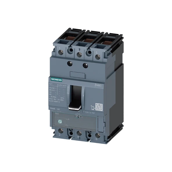 Siemens 3VA1110-4EE36-0AA0 Termik Ayarlı Kompakt Şalter ürün görseli 1