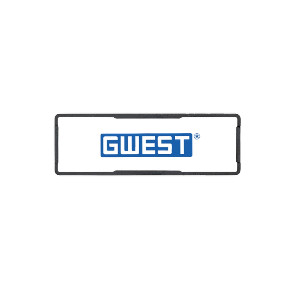 Gwest GPET - 3 Yapışkanlı Pano Etiket Taşıyıcı 75x17 mm Siyah 25 Adet ürün görseli 1