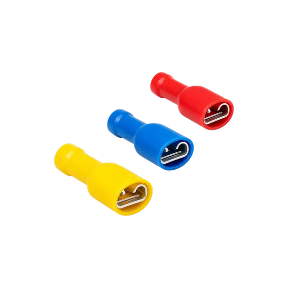 Tügen 1.5 - 2.5 mm² 0.5 x 4.8 Full İzoleli Ekstra Yüksüklü Faston Kablo Ucu 200 Adet ürün görseli 1