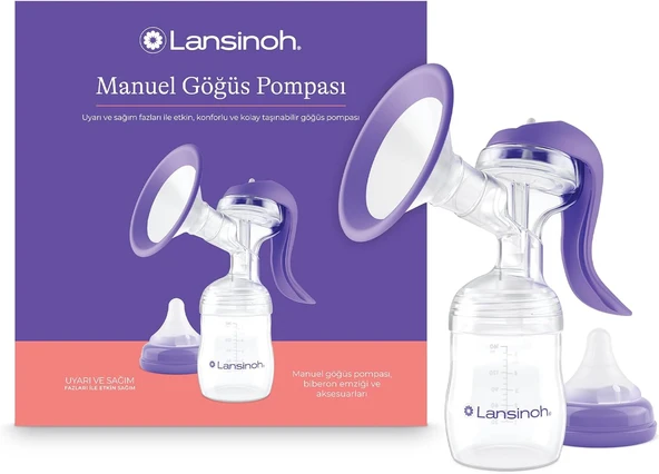 Lansinoh Manuel Göğüs Pompası ürün görseli 1