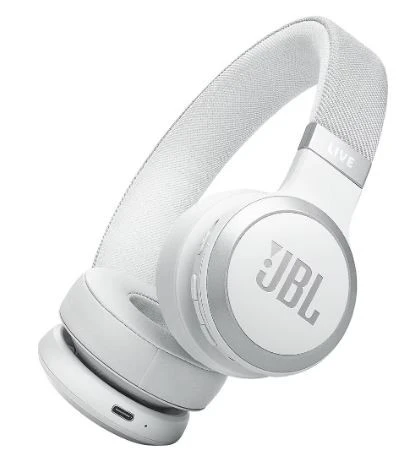 JBL Live 670NC Beyaz Kulak Üstü Bluetooth Kulaklık-AMBALAJ HASARLI (SIFIR KONDİSYONDA) ürün görseli 1
