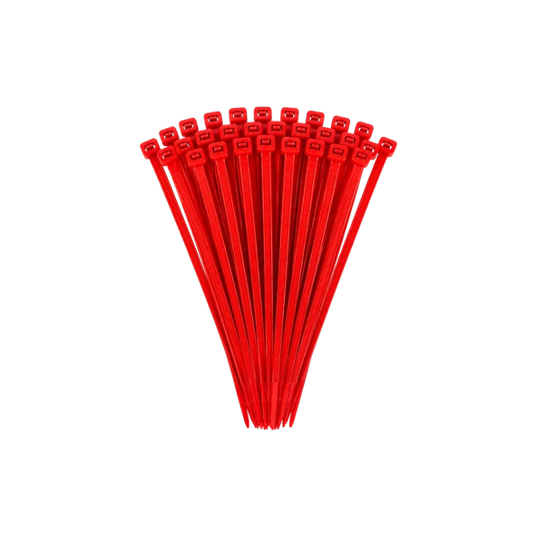 Tügen Kırmızı Kablo Bağı 8,0 x 530 mm 100 Adet ürün görseli 1