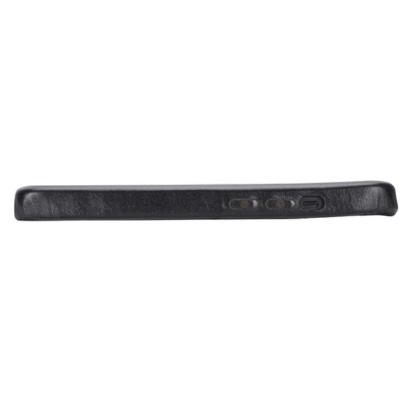 Apple iPhone 15 Uyumlu Deri Arka Kapak ROCK RST1 - Resim 5