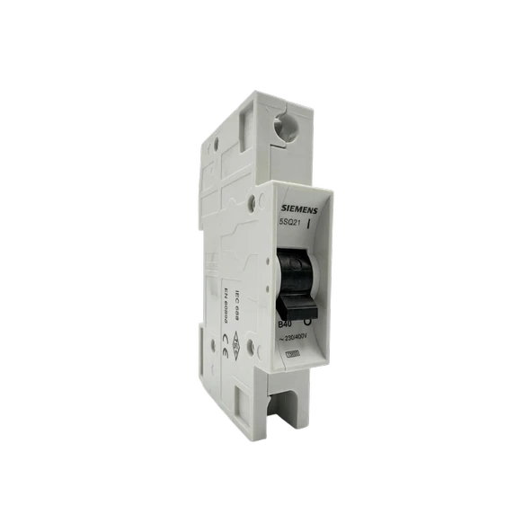 Siemens 5SQ2160-2YA40 B40 40A 1P 3kA Otomatik Sigorta (MCB) ürün görseli 1