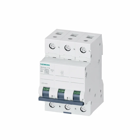 Siemens 5SL6306-7YA Otomatik Sigorta Klasik 6A C Tipi ürün görseli 1