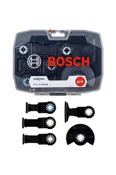 Bosch Starlock Best of Cutting 5 Parça Çok Amaçlı Testere Bıçak Seti 2608664131 ürün görseli 1
