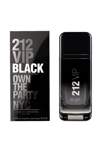 Carolina Herrera 212 Vip Men Black 100 ml Edp ürün görseli 1
