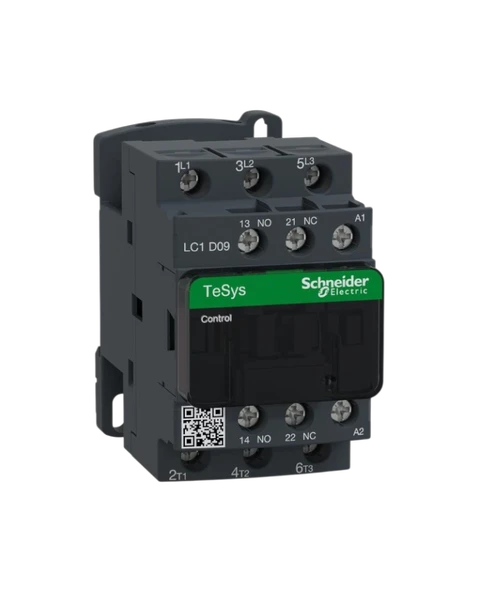 Schneider LC1D09M7 Kontaktör TeSys 9A 4kW 220V AC ürün görseli 1