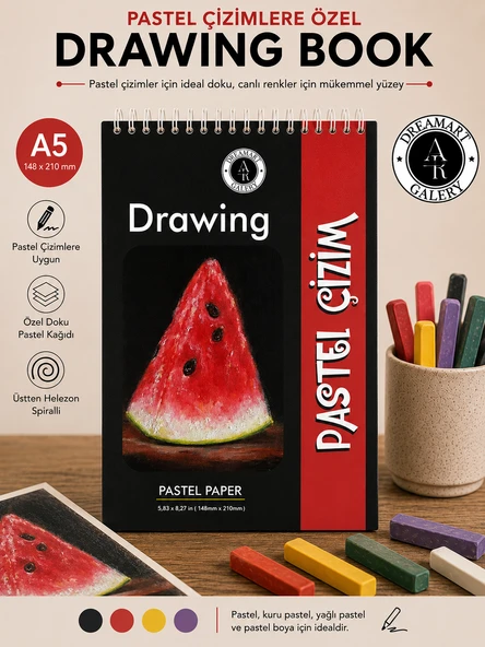 DreamArt Galery A5 Pastel Çizim Defteri Çizim Defteri ürün görseli 1