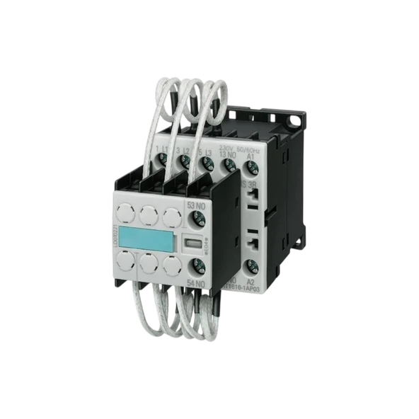 Siemens 3RT1617-1AP03 12,5kVAr 3 Kutup 230V AC Kondansatör Kontaktörü ürün görseli 1