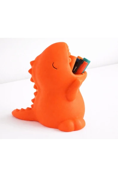 LayerOne Dinozor Tasarımlı Kalemlik – 3D Baskı Masaüstü Organizer ürün görseli 1