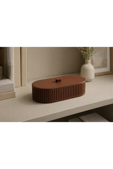 LayerOne Minimalist Tasarım Kapaklı Masaüstü Organizer ürün görseli 1