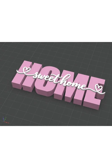 LayerOne Sweet Home Figürlü Ev Dekoru - Resim 3