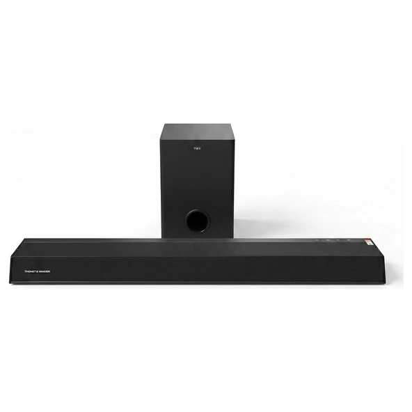 Thonet & Vander Kino Gen2 140W RMS Bluetooth HDMI 2.1 Soundbar + Kablosuz Subwoofer Uzaktan Kumandalı Ev Sinema Sistemi ürün görseli 1