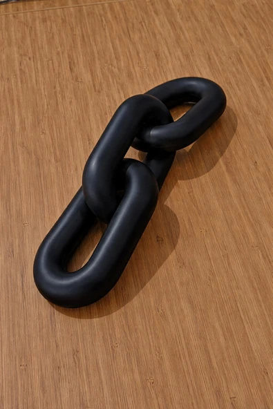 LayerOne Modern Dekoratif Zincir Obje – 3D Baskı Masa ve Raf Süsü ürün görseli 1