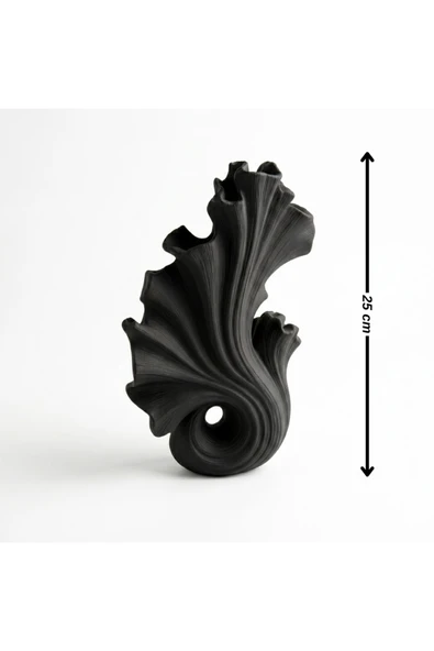 LayerOne Estetik Form Dekoratif Biblo Obje - 25 cm - Resim 2