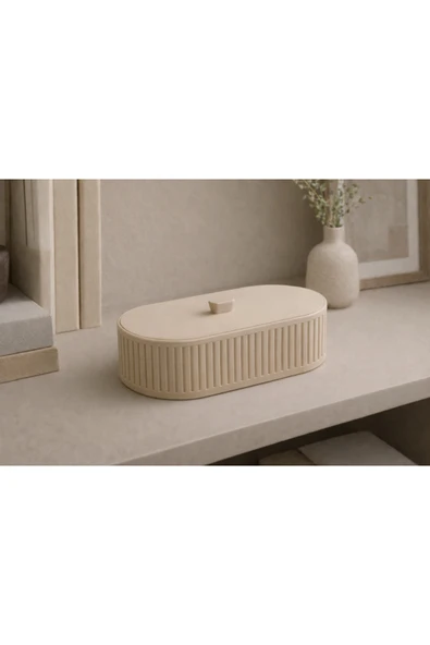 LayerOne Minimalist Tasarım Kapaklı Masaüstü Organizer ürün görseli 1