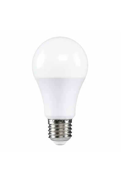 9W LED Ampul E27 Duylu Beyaz Işık 6500K 880 Lümen Tasarruflu Ampul ürün görseli 1