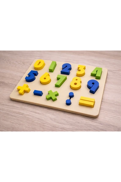 LayerOne Çocuklar İçin Eğitici Matematik Puzzle ürün görseli 1