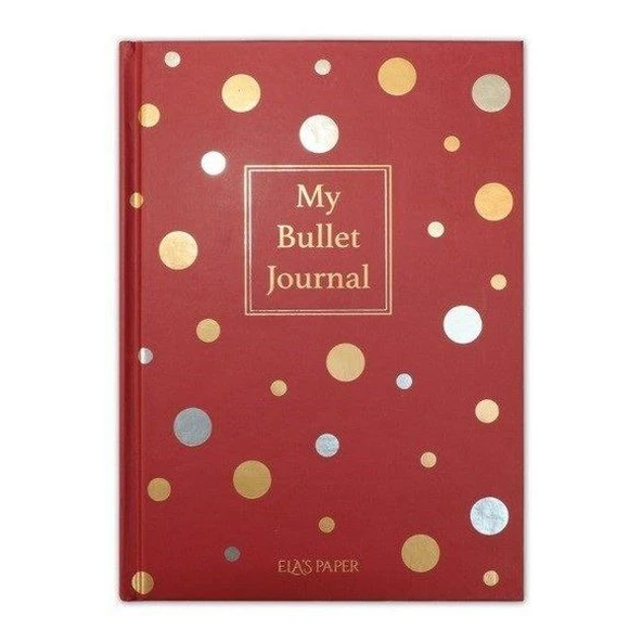 My Bullet Journal Defter (Confetti Kırmızı) ürün görseli 1