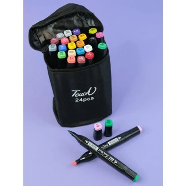 DreamArt Galery Marker kalem Touch marka 24'lü set - Resim 2