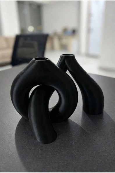 LayerOne Minimalist Tasarım Dekoratif Vazo ürün görseli 1