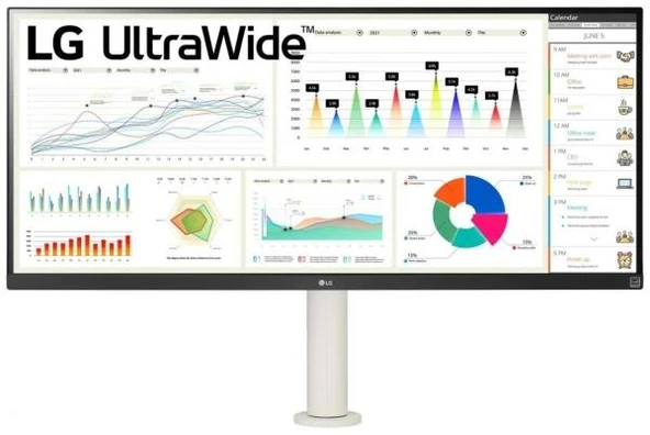 LG UltraWide 34WQ680-W 34'' 5 ms WFHD IPS 100 Hz Monitör Outlet ürün görseli 1