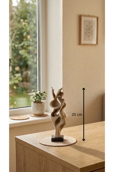 LayerOne Soyut Tasarım Biblo - 25 cm ürün görseli 1