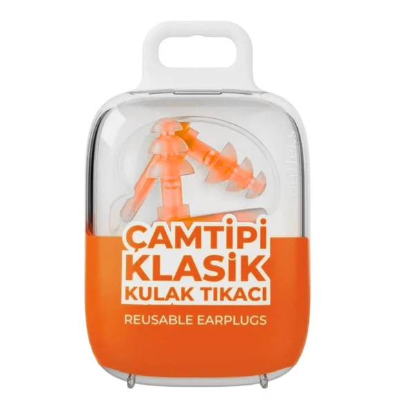 Otifleks Klasik Çam Tipi Medium Kulak Tıkacı 2li 1 Adet Mini Taşıma Kutusu Hediye ürün görseli 1