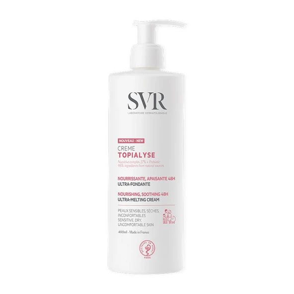 SVR Topialyse Creme Hassas ve Kuru Ciltler için Nemlendirici ve Yatıştırıcı Krem 400 ml ürün görseli 1