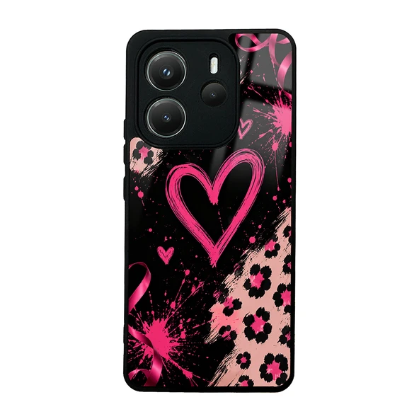 Xiaomi Redmi Note 14 4G Kılıf Kamera Korumalı Desenli Luxury Portrait Painting Lusi Kapak ürün görseli 1
