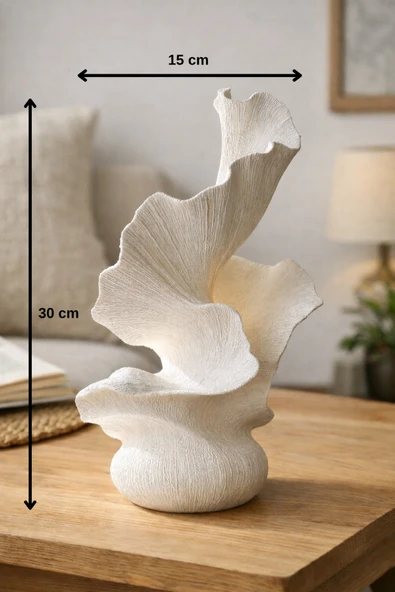 LayerOne Modern Sanatsal Dekoratif Biblo – 30 cm ürün görseli 1