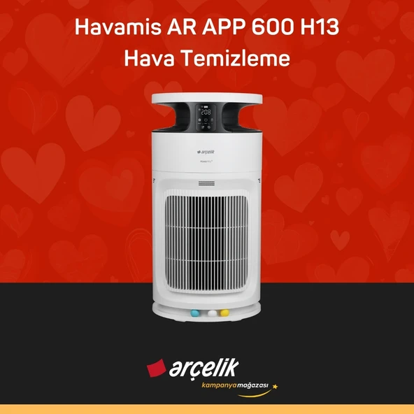 ARÇELİK Havamis AR APP 600 H13 Hava Temizleme ürün görseli 1
