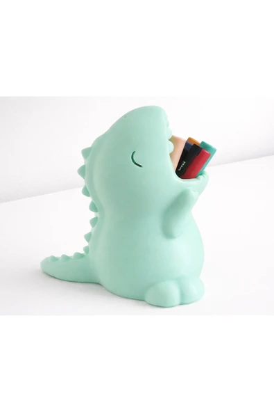LayerOne Dinozor Tasarımlı Kalemlik – 3D Baskı Masaüstü Organizer ürün görseli 1